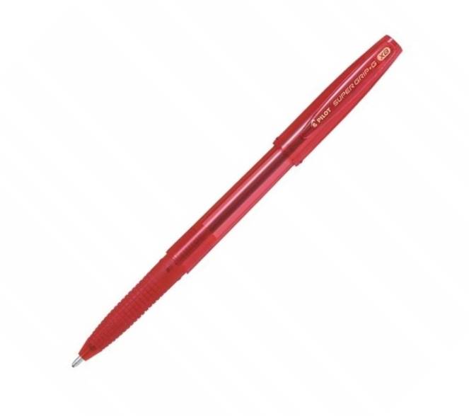 długopis Pilot Super Grip G ze skuwką XB czerwony
