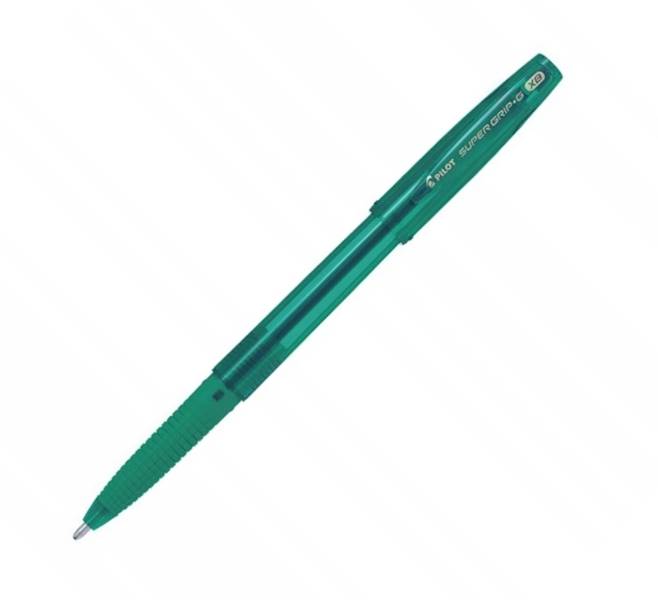 długopis Pilot Super Grip G ze skuwką XB zielony