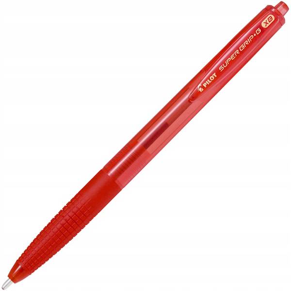 długopis Pilot Super Grip G XB automat czerwony