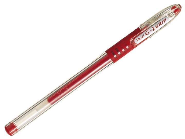 Długopis Pilot G1 GRIP żelowy czerwony