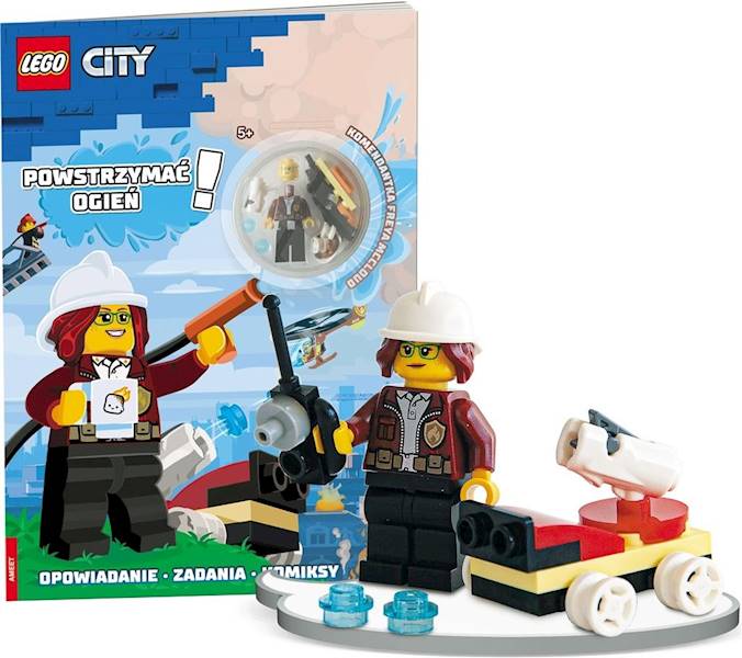 LEGO® City. Powstrzymać ogień! + figurka