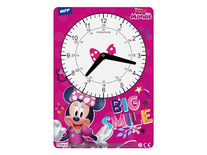 Zegar dziecięcy MFP Disney Myszka Minnie