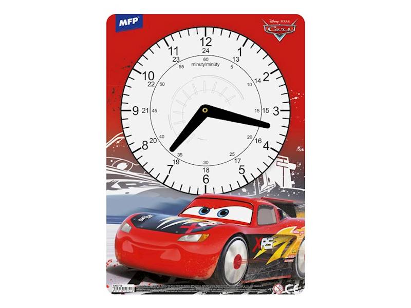 Zegar dziecięcy MFP Disney Cars