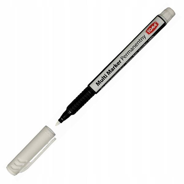 Multi Marker TOMA permanentny 1 mm biały
