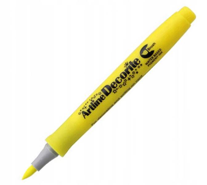 Marker Decorite Brush TOMA Żółty 