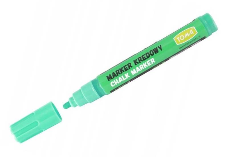 Marker kredowy TOMA 4,5 mm zielony pastelowy