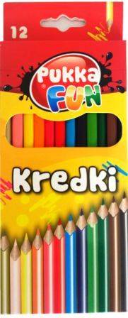 kredki ołówkowe 12 kol. Pukka Fun trójkątne