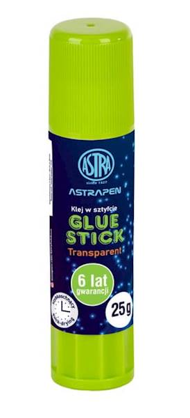 Klej w sztyfcie 25g ASTRA PEN transparentny