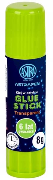 Klej w sztyfcie  8g ASTRA PEN transparentny