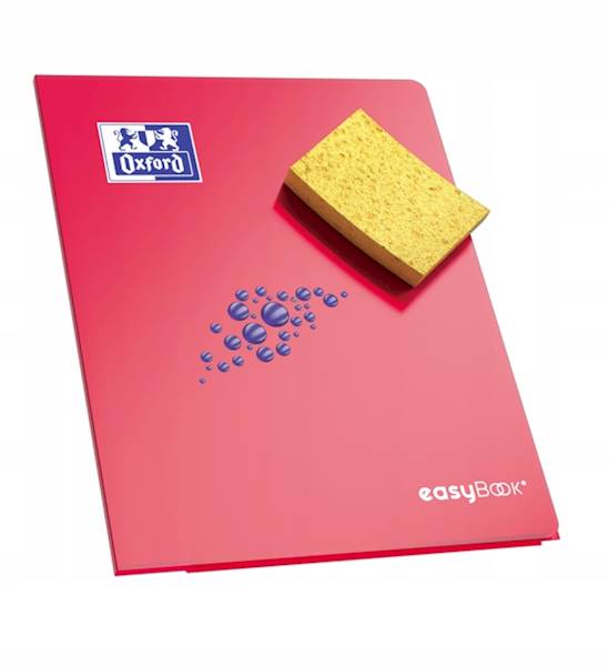 zeszyt A5 60K kratka Hamelin Oxford Easybook Różow