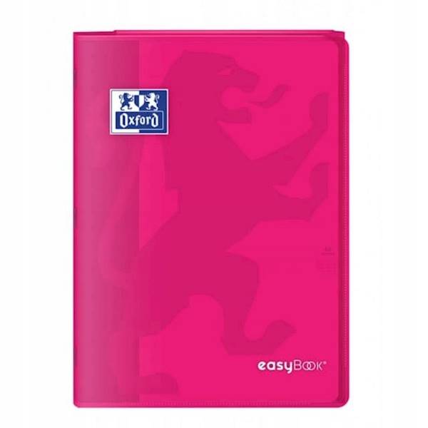 zeszyt A4 60K kratka Hamelin Oxford Easybook Różow