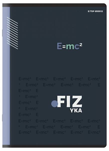 zeszyt A5 60K przedm TOP  Fizyka # ze ściągą