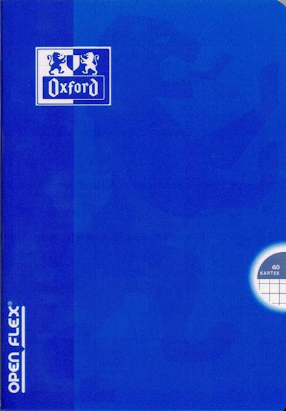 zeszyt A5 60K kratka TOP Oxford Openflex granat