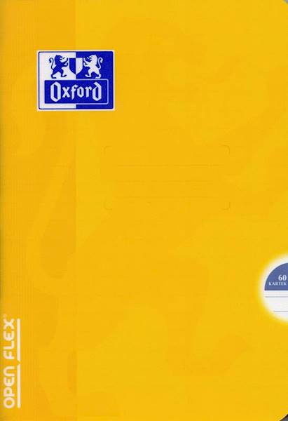 zeszyt A5 60K linia TOP Oxford Openflex żółty