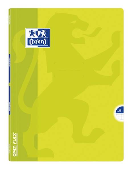 zeszyt A5 60K kratka TOP Oxford Openflex cytryn