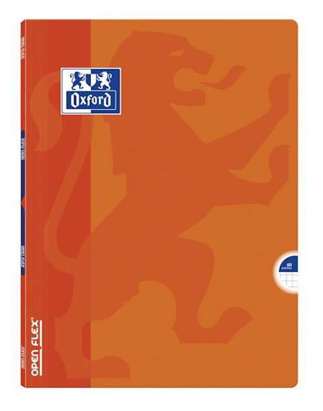 zeszyt A5 60K kratka TOP Oxford Openflex pomrańcz