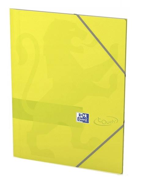 Teczka z gumką A4 TOP Oxford Touch żółta