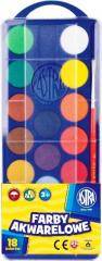 Farby akwarele 18 kol. ASTRA 23,5mm