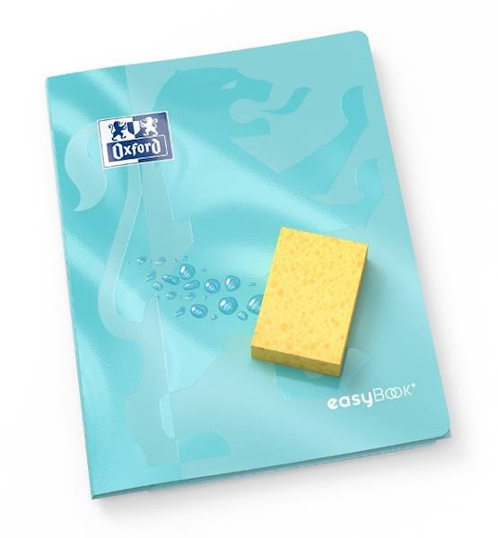 zeszyt A4 60K kratka Oxford Easybook Pastel zielon