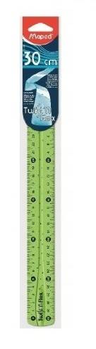 linijka 30cm Maped Twist'n Flex zielona