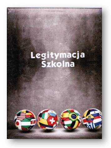 Okładka na legitymację szkolną z nadrukiem Flagi