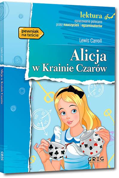 Alicja w Krainie Czarów. z oprac. GREG wyd.2021