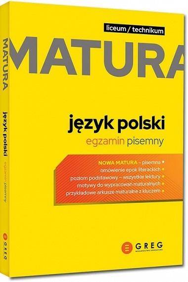 Matura Greg Język polski Egzamin pisemny