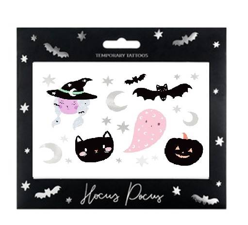 Tatuaże zmywalne PartyDeco Halloween 20szt