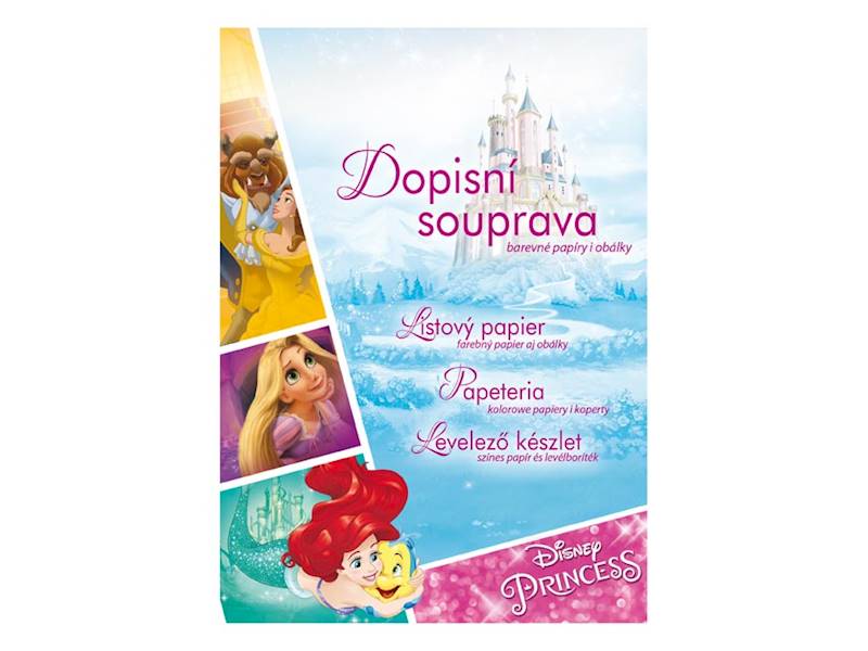 Papeteria wzór Disney Princess Lux 5+10