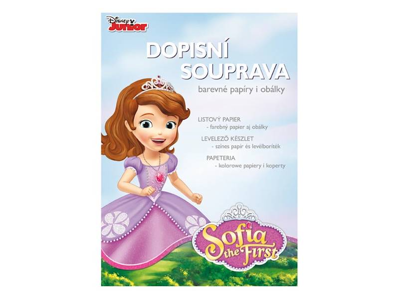 Papeteria wzór Disney Zosia Lux 5+10