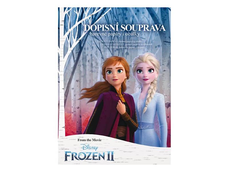 Papeteria wzór Disney Kraina Lodu II Lux 5+10