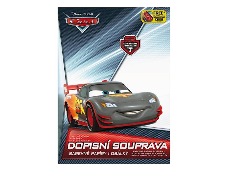Papeteria wzór Disney Auta Cars LMO Lux 5+10