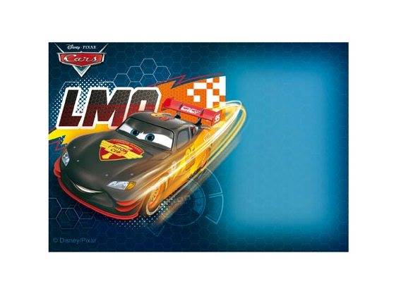 Papeteria wzór Disney Auta Cars LMO Lux 5+10