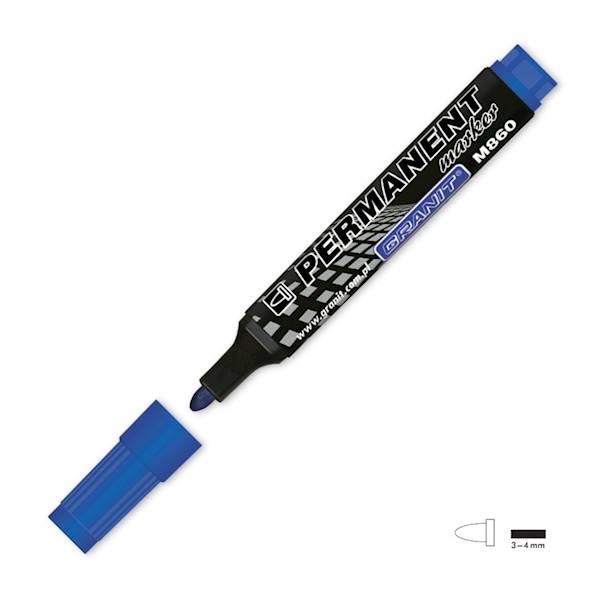 marker permanent GRANIT M860 K/O niebieski