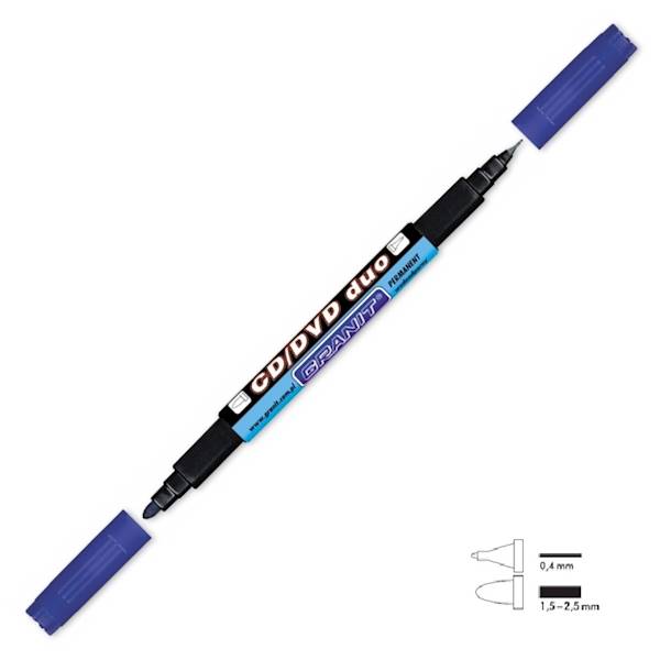marker foliopis GRANIT M830 CD/DVD niebieski