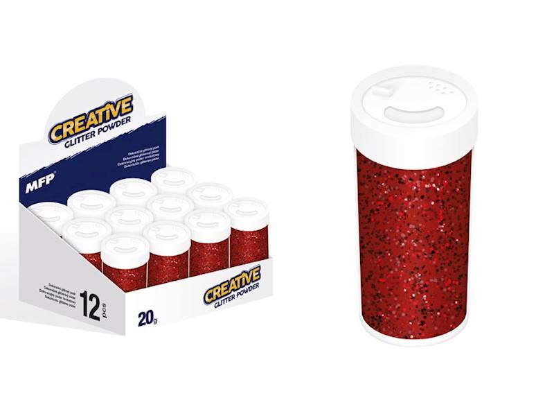 Brokat sypki MFP czerwony 20g 