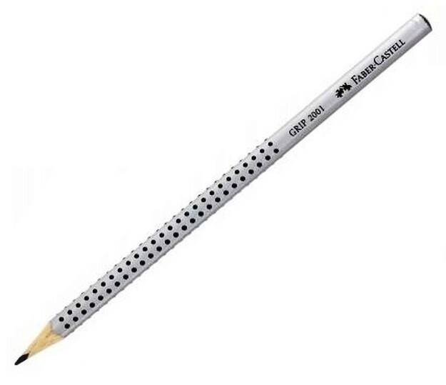 ołówek Faber Castell Grip 2001 B2 w kropki