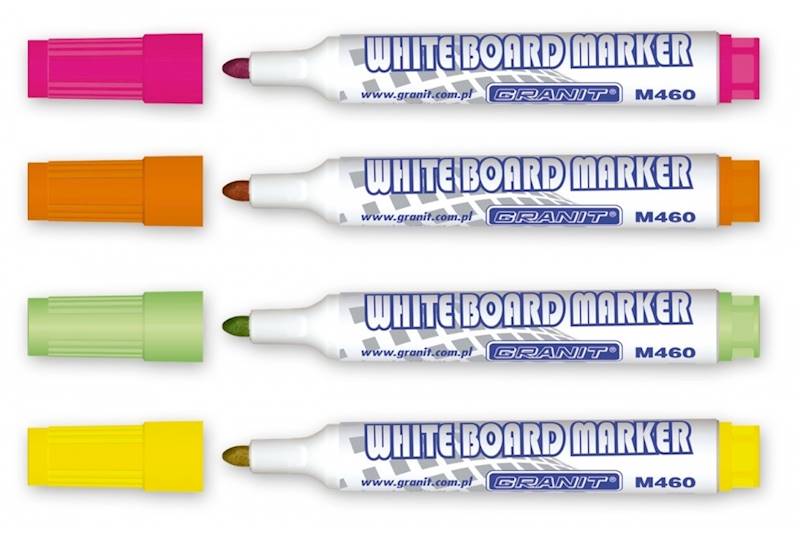 Marker GRANIT do tablic M460 K/O 4 kol. Pastelowe
