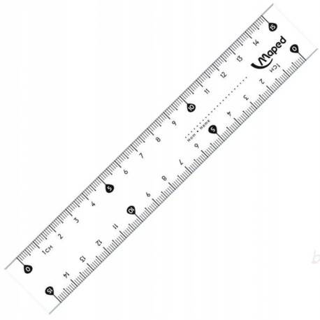 Linijka 15cm Maped Classic