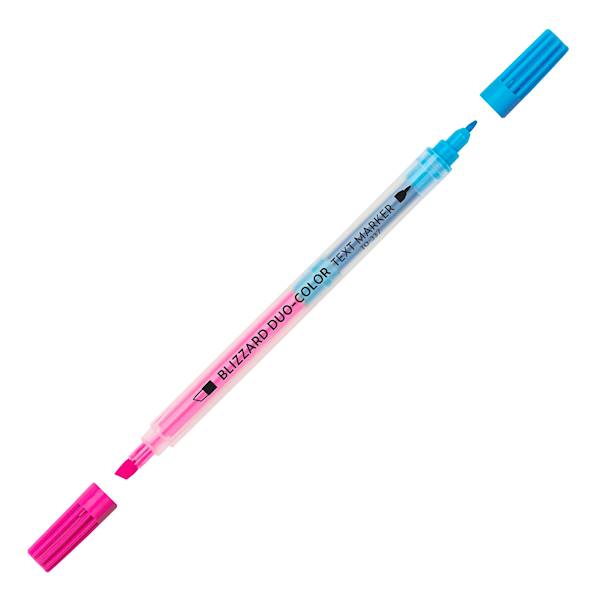 Zakreślacz Blizzard Text Marker różowo-niebieski