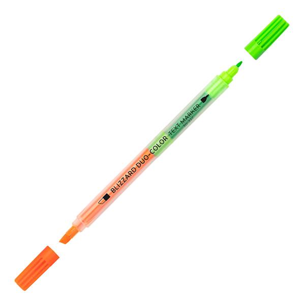 Zakreślacz Blizzard Text Marker pomarańcz-zielony