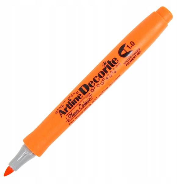 Marker Decorite 1,0 TOMA pomarańczowy neon
