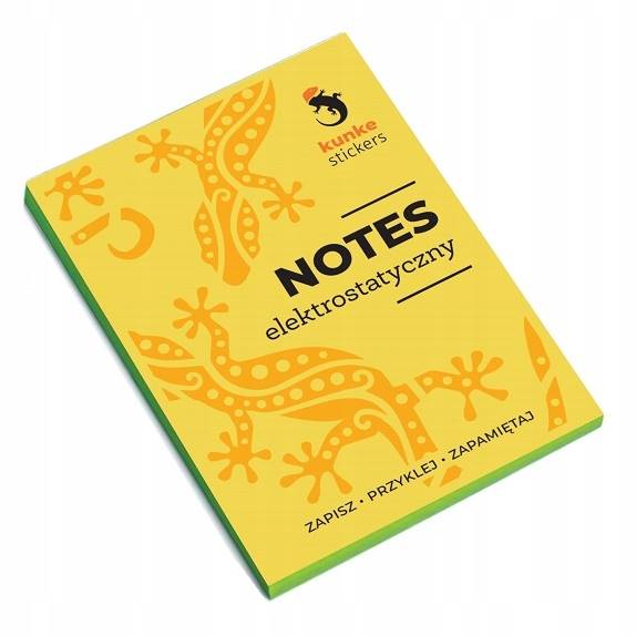 Notes karteczki elektrostatyczne 7x9,8cm 100szt Z