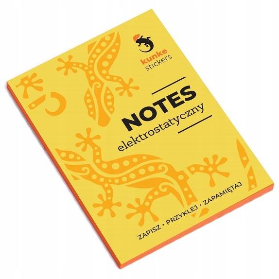 Notes karteczki elektrostatyczne 7x9,8cm 100szt P 