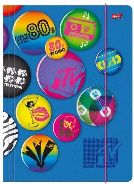 teczka z gumką A4 MTV Music Television