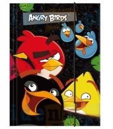 teczka z gumką A4 zw Derform Angry Birds