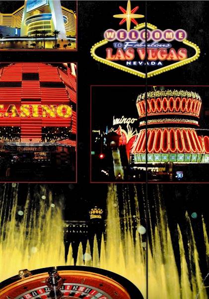 teczka z gumką A4 PM Las Vegas Welcome