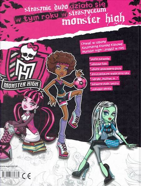 Monster High - Koszmarna kronika klasowa