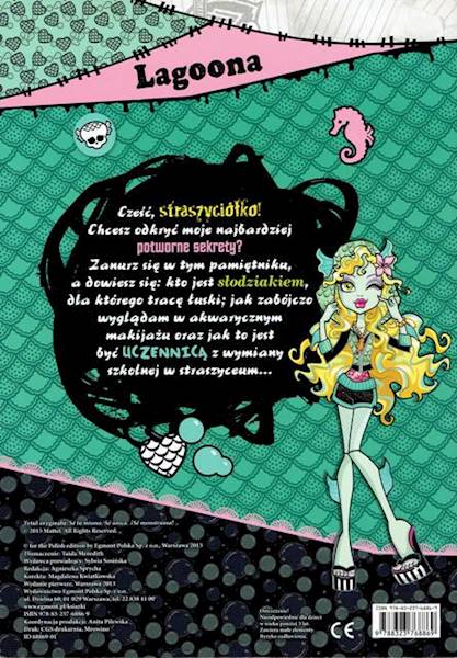 Monster High - Bądź wyjątkowa. Lagoona