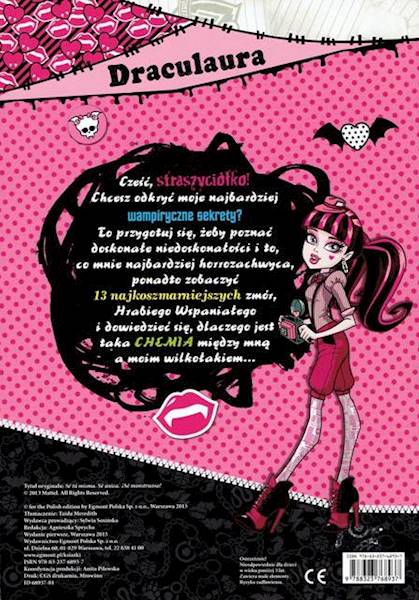 Monster High - Bądź wyjątkowa. Draculaura